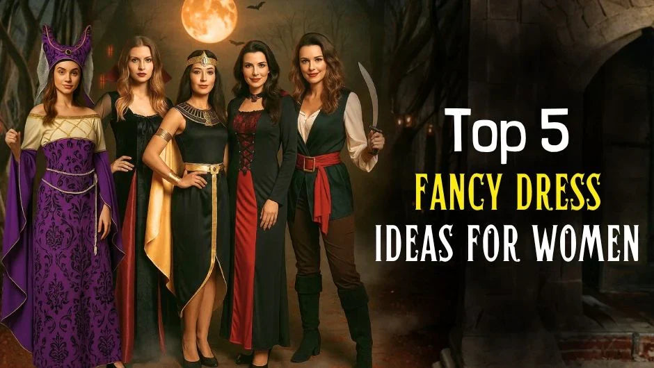 Top 5 Fancy Dress Ideas for Women Top 5 Fancy Dress Ideas for Women