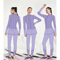 3 pcs Purple ThunderBolt Matching Top,leggings & Jacket style Swimwear set for Pre Teens & Teens - Little Surprise Box3 pcs Purple ThunderBolt Matching Top,leggings & Jacket style Swimwear set for Pre Teens & Teens