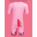 3D Pink Rabbit Fairy Print Swimwear for Kids & Toddlers with UPF 50+ - Little Surprise Box3D Pink Rabbit Fairy Print Swimwear for Kids & Toddlers with UPF 50+