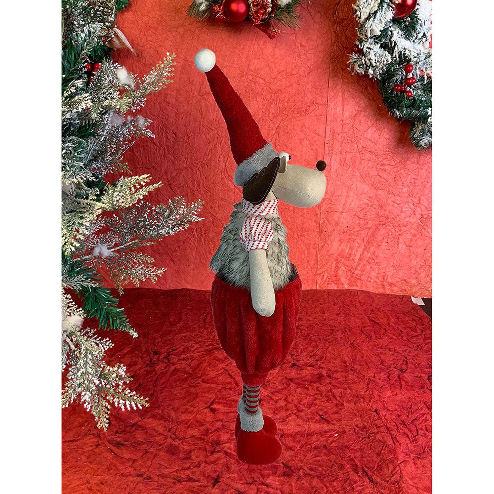 42 inches Foldable Tall Winter themed Mr.Reindeer Christmas Table Décor - Little Surprise Box42 inches Foldable Tall Winter themed Mr.Reindeer Christmas Table Décor