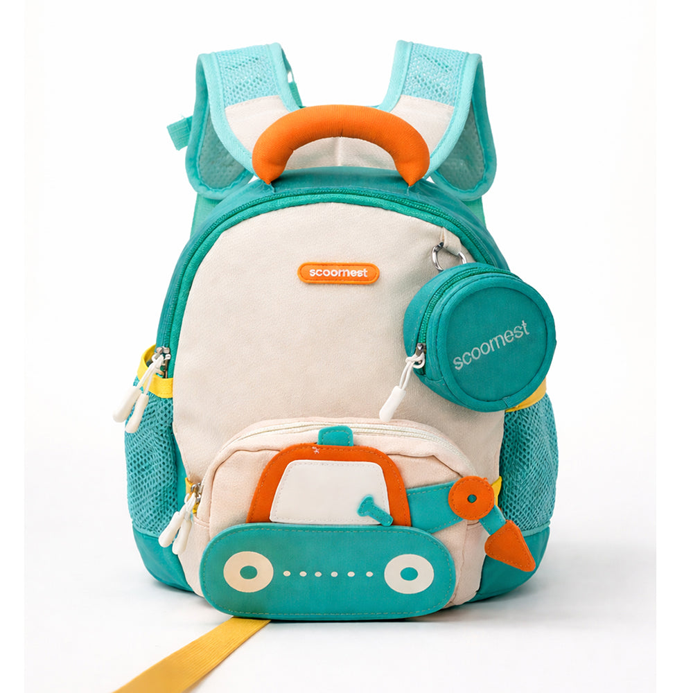 Mini 2d Dumper Truck Toddlers Backpack for Nursery school and Travel Mini 2d Dumper Truck Toddlers Backpack for Nursery school and Travel