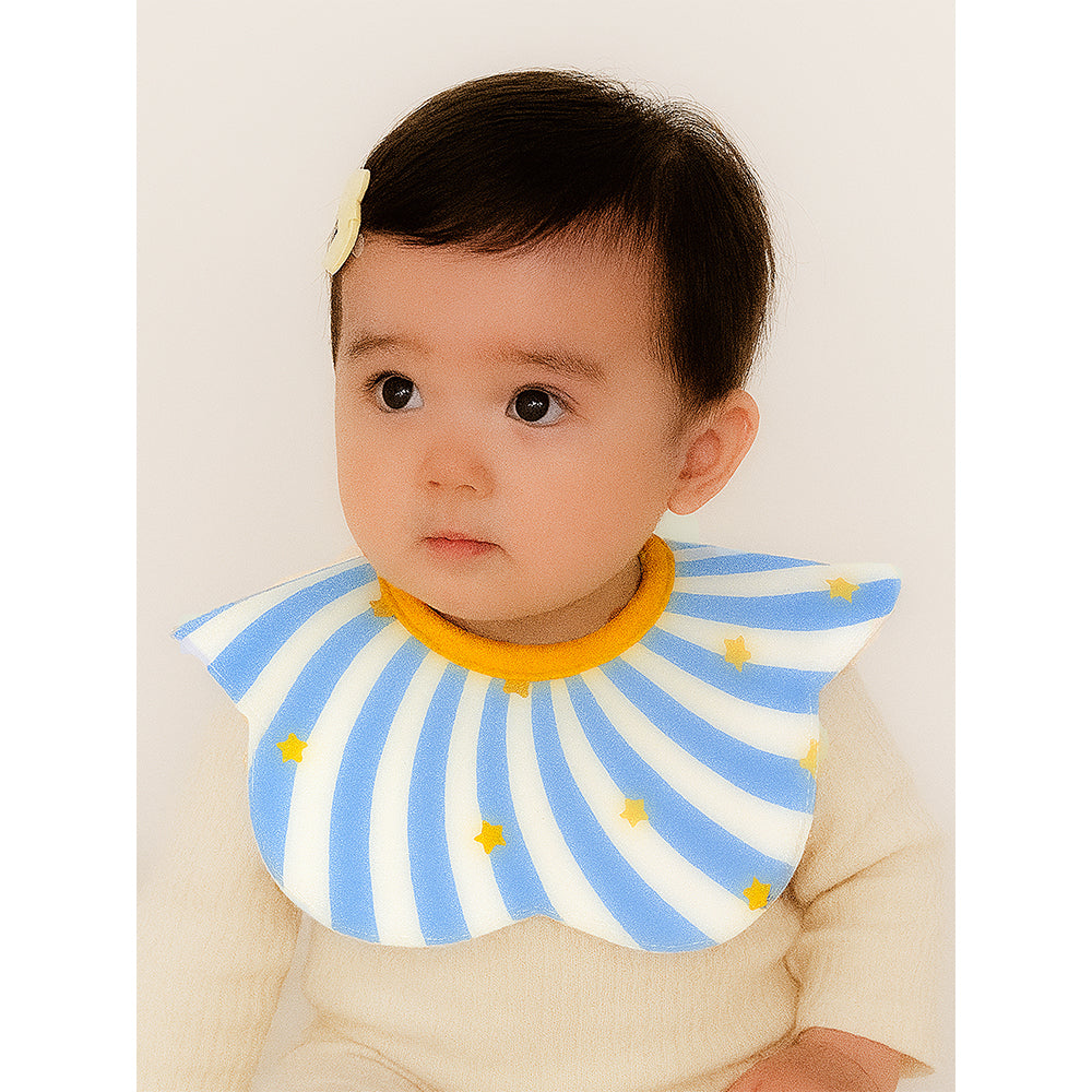 3PCS Set, Duck print premium adjustable button closure & wide shoulder size bibs