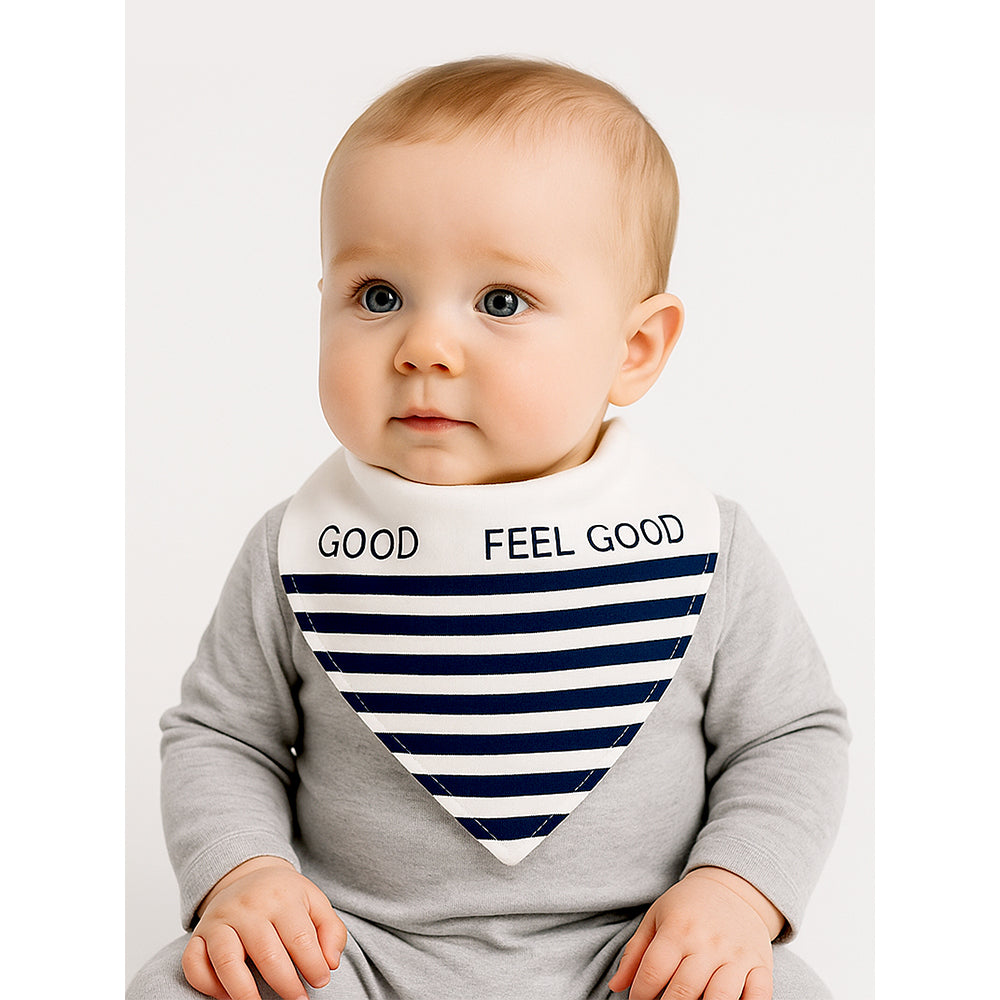 3PCS Set of Sports print premium adjustable snap button closure Bibs