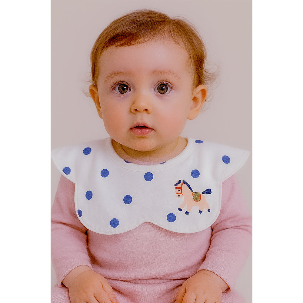 3PCS Set , Ted Duck print premium adjustable button closure & wide shoulder size bibs