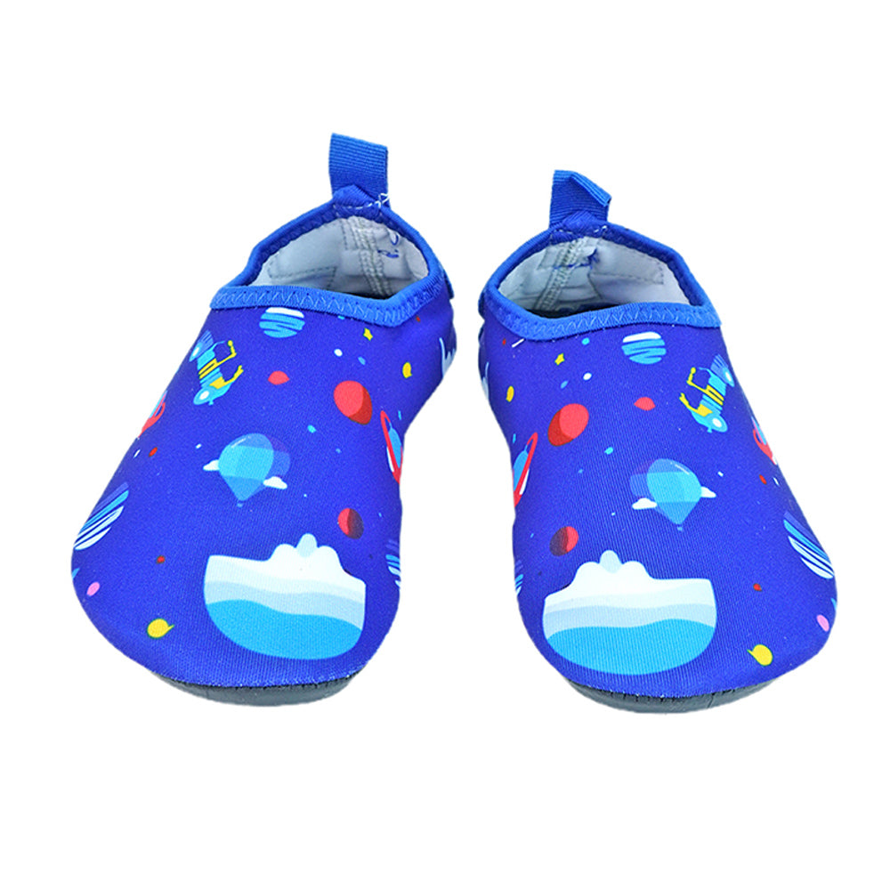 Blue Space Non-Slip Quick Dry Beach Shoes Kids