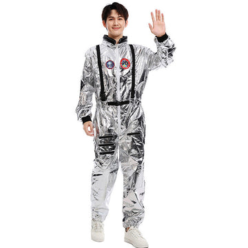 Space Astronaut Man, Adult Halloween Costume Fancy Dress Up
