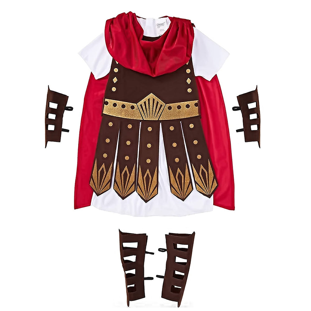 Brown Gladiator, Kids Halloween Costume Fancy Dress Up