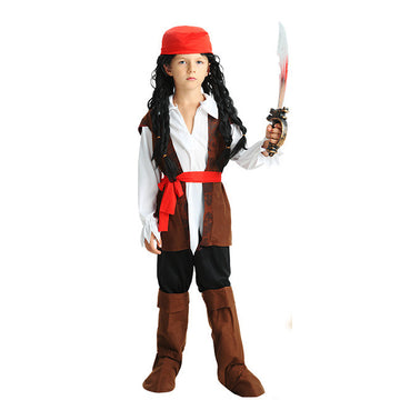 Brown Pirate, kids halloween costume fancy dress up