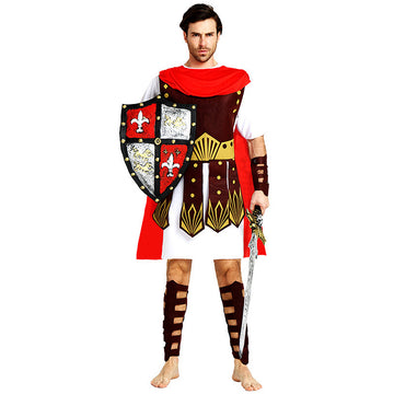 Gladiator theme , Adult Halloween Costume Fancy Dress Up