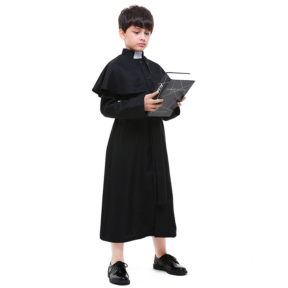Junior Priest , Kids Halloween Costume Fancy Dress Up