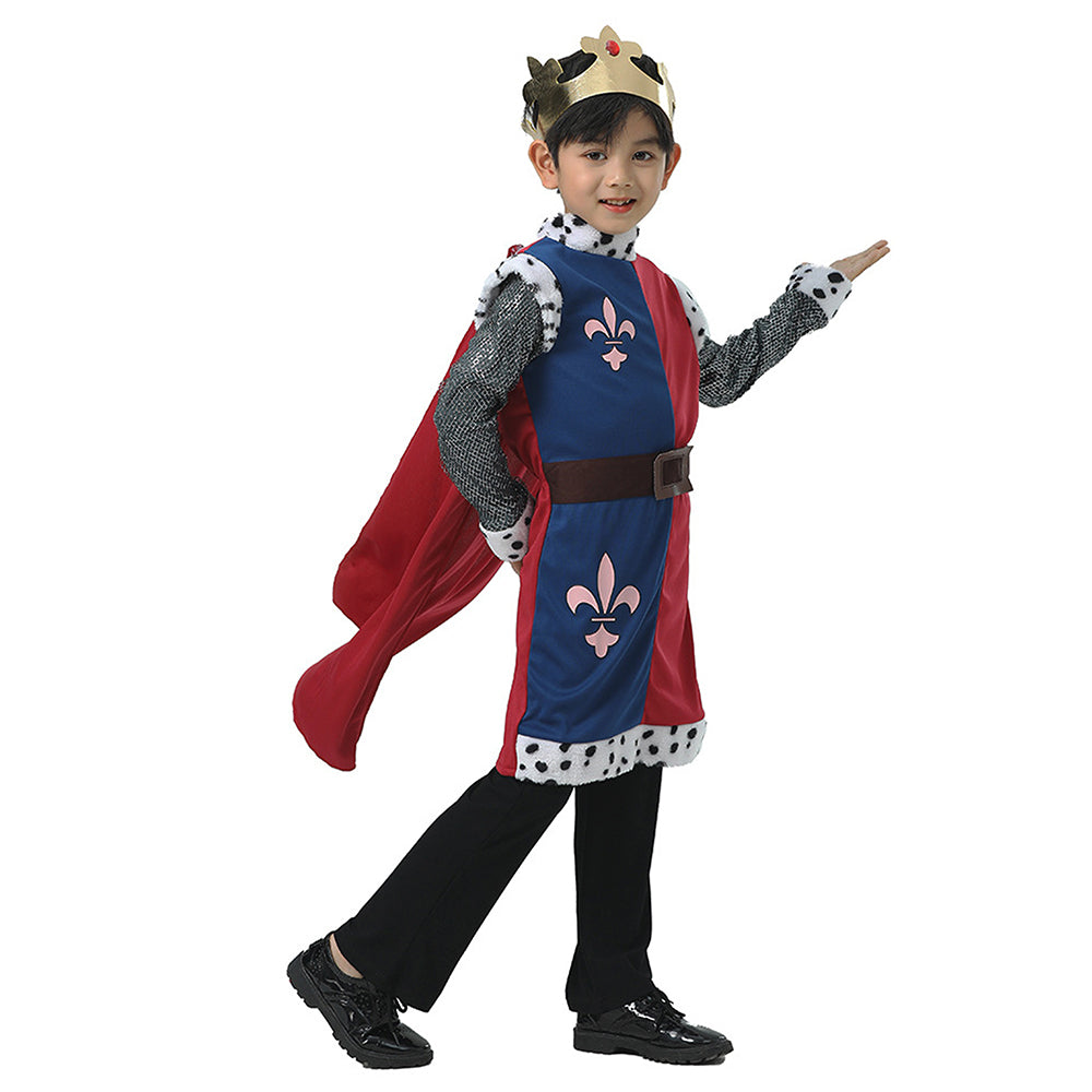 Medieval King costume,Kids Halloween Costume Fancy Dress Up