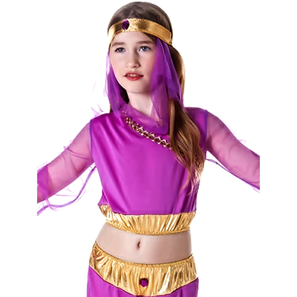 Purple Genie, Kids Halloween Costume Fancy Dress Up