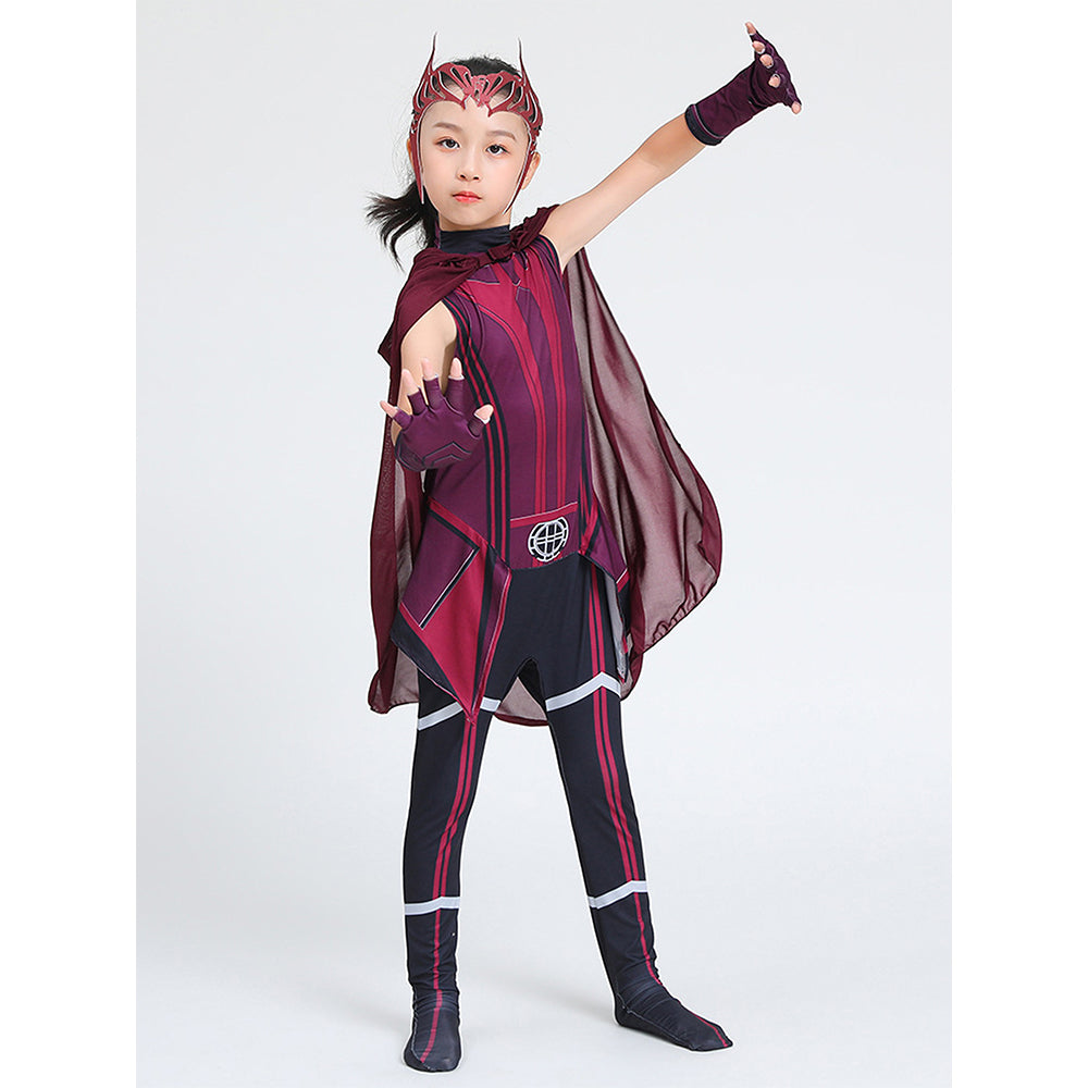 Scarlet Witch Kids Halloween Costume Dress Up
