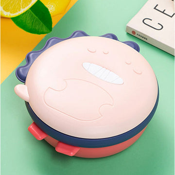 3d Pink Munch Monster Stainless Steel Kids Lunch Box
