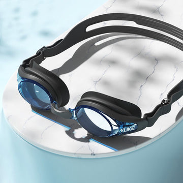 Blue Black Case Anti Fog UV Protection leakproof design Swim Goggles for Kids 4yrs - 10 years