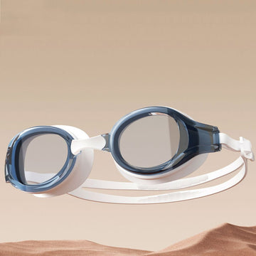 Blue Transparent Anti Fog UV Protection leakproof design Swim Goggles for Kids 4yrs - 10 years