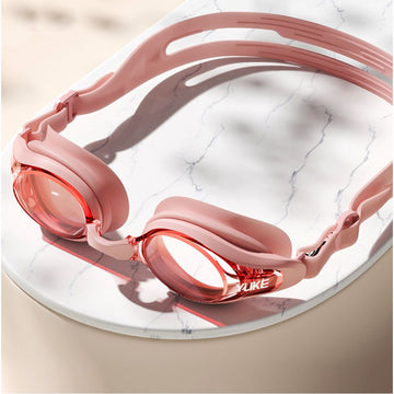 Peach Black Case Anti Fog UV Protection leakproof design Swim Goggles for Kids 4yrs - 10 years