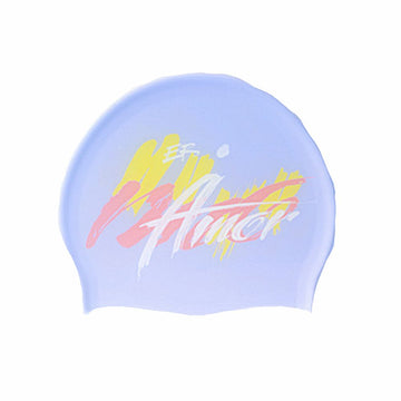Purple Amor Swimming Cap for Kids and Adults, 10 years and above.