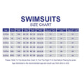 Blue Color Block frock style Swimwear for Teens - Little Surprise BoxBlue Color Block frock style Swimwear for Teens