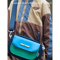 Blue & Green Canvas Material Casual Sling Bag for Kids - Little Surprise BoxBlue & Green Canvas Material Casual Sling Bag for Kids