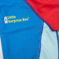 Blue & Red Full Length Swimwear for Teens & Adults with UPF 30+ - Little Surprise BoxBlue & Red Full Length Swimwear for Teens & Adults with UPF 30+