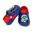 Blue & Red spinning rocket Slip on Clogs, Summer/Monsoon all season Footwear for Toddlers & Kids - Little Surprise BoxBlue & Red spinning rocket Slip on Clogs, Summer/Monsoon all season Footwear for Toddlers & Kids