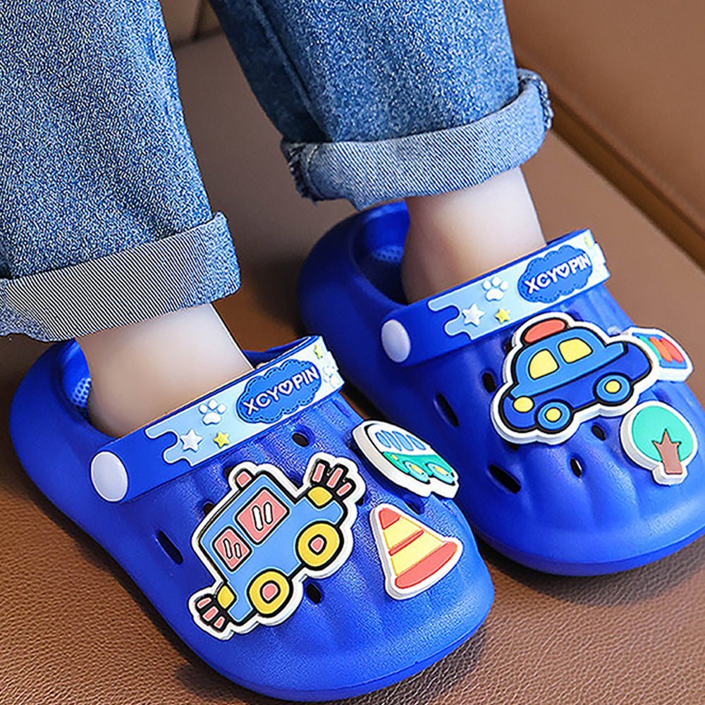 Blue Transport theme Slip on Clogs, Summer/Monsoon all season Footwear for Toddlers & Kids - Little Surprise BoxBlue Transport theme Slip on Clogs, Summer/Monsoon all season Footwear for Toddlers & Kids - Little Surprise BoxBlue Transport theme Slip on Clogs, Summer/Monsoon all season Footwear for Toddlers & Kids