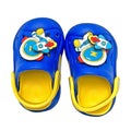 Blue & Yellow spinning rocket Slip on Clogs, Summer/Monsoon all season Footwear for Toddlers & Kids - Little Surprise BoxBlue & Yellow spinning rocket Slip on Clogs, Summer/Monsoon all season Footwear for Toddlers & Kids