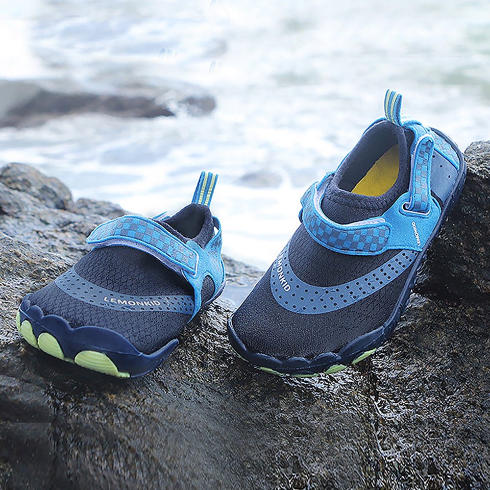 Dark Blue Anti Skid Land and Water Outdoor adventure Shoes for Kids - Little Surprise BoxDark Blue Anti Skid Land and Water Outdoor adventure Shoes for Kids