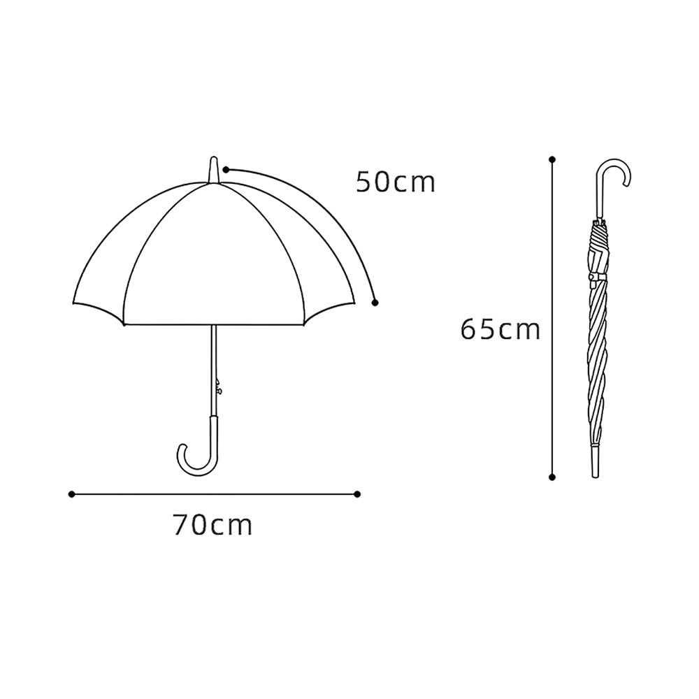Dome Style, Sea Octopus theme Transparent Umbrella for Kids - Little Surprise BoxDome Style, Sea Octopus theme Transparent Umbrella for Kids