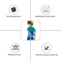 Green & Blue Shark Beach Theme Shirt & Shorts Swimwear for Kids - Little Surprise BoxGreen & Blue Shark Beach Theme Shirt & Shorts Swimwear for Kids - Little Surprise BoxGreen & Blue Shark Beach Theme Shirt & Shorts Swimwear for Kids