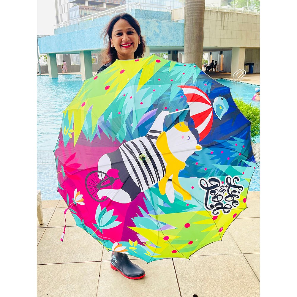 KellyJo & Starsy Rain & All Season Umbrella for Teens and Adults - Little Surprise BoxKellyJo & Starsy Rain & All Season Umbrella for Teens and Adults
