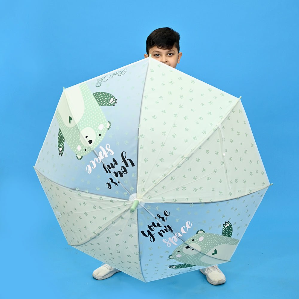 Light Green, Translucent Kelly - Jo all over teddy paws Rain and All - season Umbrella for Kids & Adults - Little Surprise BoxLight Green, Translucent Kelly - Jo all over teddy paws Rain and All - season Umbrella for Kids & Adults