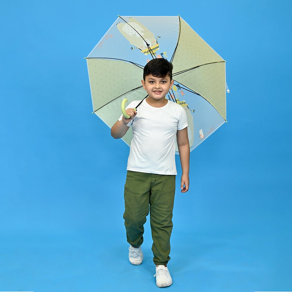 Light Green, Translucent Kelly - Jo all over teddy paws Rain and All - season Umbrella for Kids & Adults - Little Surprise BoxLight Green, Translucent Kelly - Jo all over teddy paws Rain and All - season Umbrella for Kids & Adults