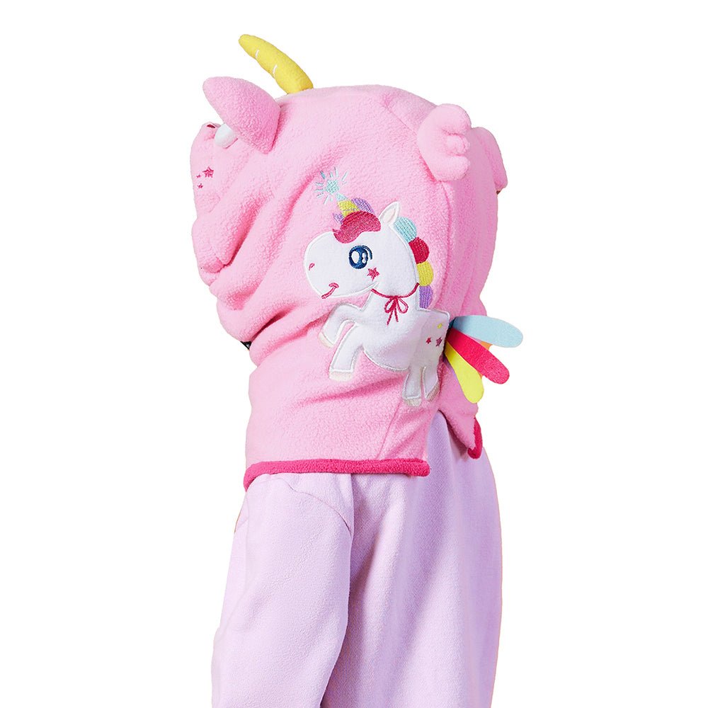Light Pink Uni Fleece Winter Cap covering Mouth, Neck and Head - Little Surprise BoxLight Pink Uni Fleece Winter Cap covering Mouth, Neck and Head
