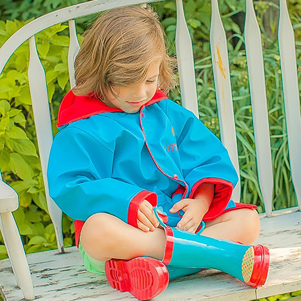 Little Surprise Box Blue Polka dots Owl Flexible Rubber Rain Gumboots for Toddlers and Kids - Little Surprise BoxLittle Surprise Box Blue Polka dots Owl Flexible Rubber Rain Gumboots for Toddlers and Kids