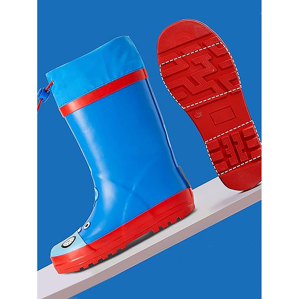 Mr. Nutty Robot Flexible Rubber Rain Gumboots for Toddlers and Kids - Little Surprise BoxMr. Nutty Robot Flexible Rubber Rain Gumboots for Toddlers and Kids