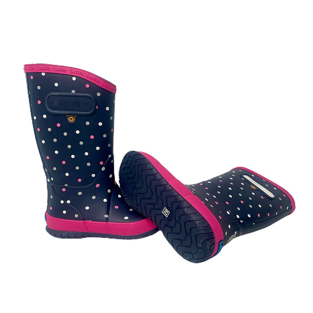 Ms. Dotty Curve , Flexible Rubber Rain Gumboots for Toddlers and Kids - Little Surprise BoxMs. Dotty Curve , Flexible Rubber Rain Gumboots for Toddlers and Kids