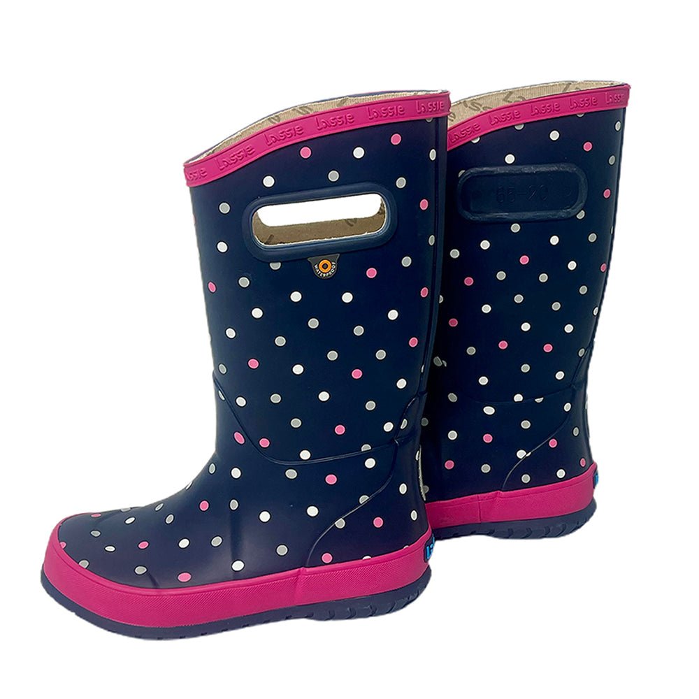 Ms. Dotty Curve , Flexible Rubber Rain Gumboots for Toddlers and Kids - Little Surprise BoxMs. Dotty Curve , Flexible Rubber Rain Gumboots for Toddlers and Kids