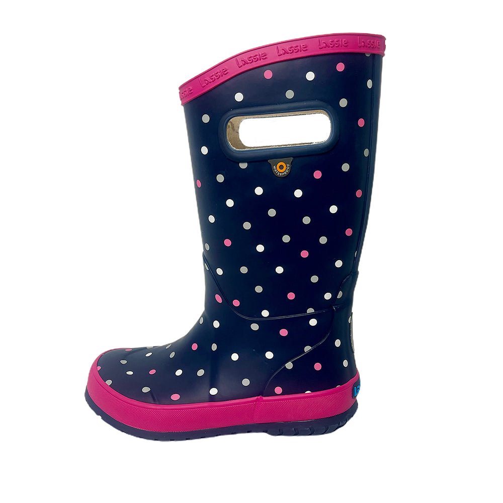 Ms. Dotty Curve , Flexible Rubber Rain Gumboots for Toddlers and Kids - Little Surprise BoxMs. Dotty Curve , Flexible Rubber Rain Gumboots for Toddlers and Kids
