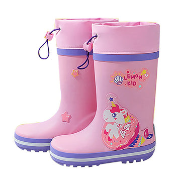 Ms. Unisprikles Flexible Rubber Rain Gumboots for Toddlers and Kids - Little Surprise BoxMs. Unisprikles Flexible Rubber Rain Gumboots for Toddlers and Kids