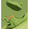 Olive 3d Long Neck Dino Slip on Clogs, Summer/Monsoon all season Footwear for Toddlers & Kids - Little Surprise BoxOlive 3d Long Neck Dino Slip on Clogs, Summer/Monsoon all season Footwear for Toddlers & Kids