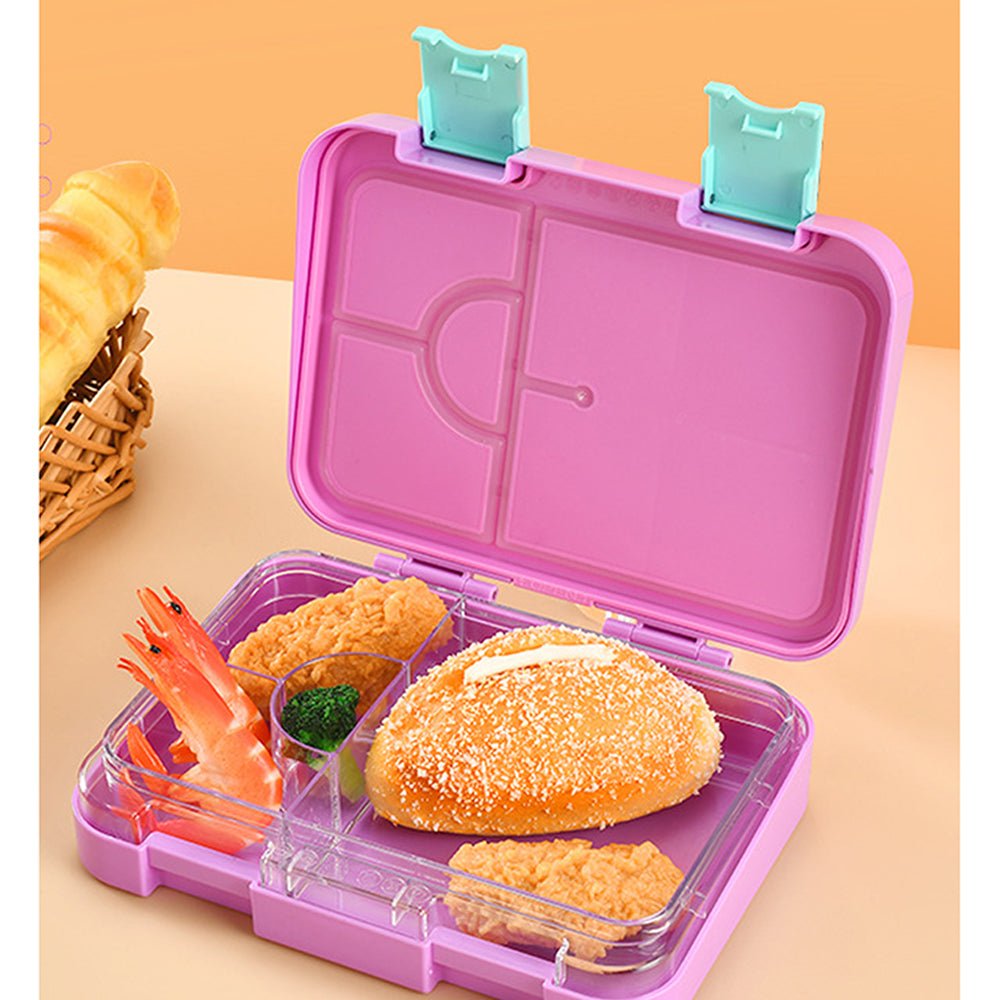 Purple Bento Box & Water Bottle Combo Rakhi Gift for Sister - Little Surprise BoxPurple Bento Box & Water Bottle Combo Rakhi Gift for Sister