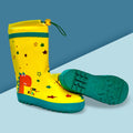 Rock n Roll Dino Flexible Rubber Rain Gumboots for Toddlers and Kids - Little Surprise BoxRock n Roll Dino Flexible Rubber Rain Gumboots for Toddlers and Kids