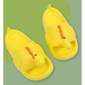Yellow 3d Long Neck Dino Slip on Clogs, Summer/Monsoon all season Footwear for Toddlers & Kids. - Little Surprise BoxYellow 3d Long Neck Dino Slip on Clogs, Summer/Monsoon all season Footwear for Toddlers & Kids.