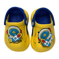 Yellow spinning rocket Slip on Clogs, Summer/Monsoon all season Footwear for Toddlers & Kids - Little Surprise BoxYellow spinning rocket Slip on Clogs, Summer/Monsoon all season Footwear for Toddlers & Kids