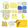 Yellow Sunshine Wooden Baby Shower Box ( Gender Neutral) - Little Surprise BoxYellow Sunshine Wooden Baby Shower Box ( Gender Neutral)