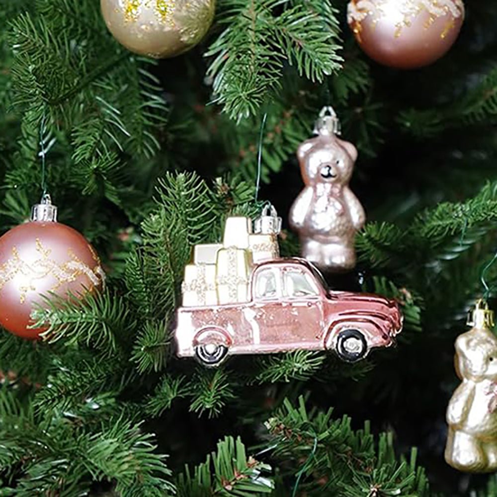 70 pcs Pastel Teddy theme Christmas Ball Tree ornaments XMAS Decoration Set - Little Surprise Box70 pcs Pastel Teddy theme Christmas Ball Tree ornaments XMAS Decoration Set