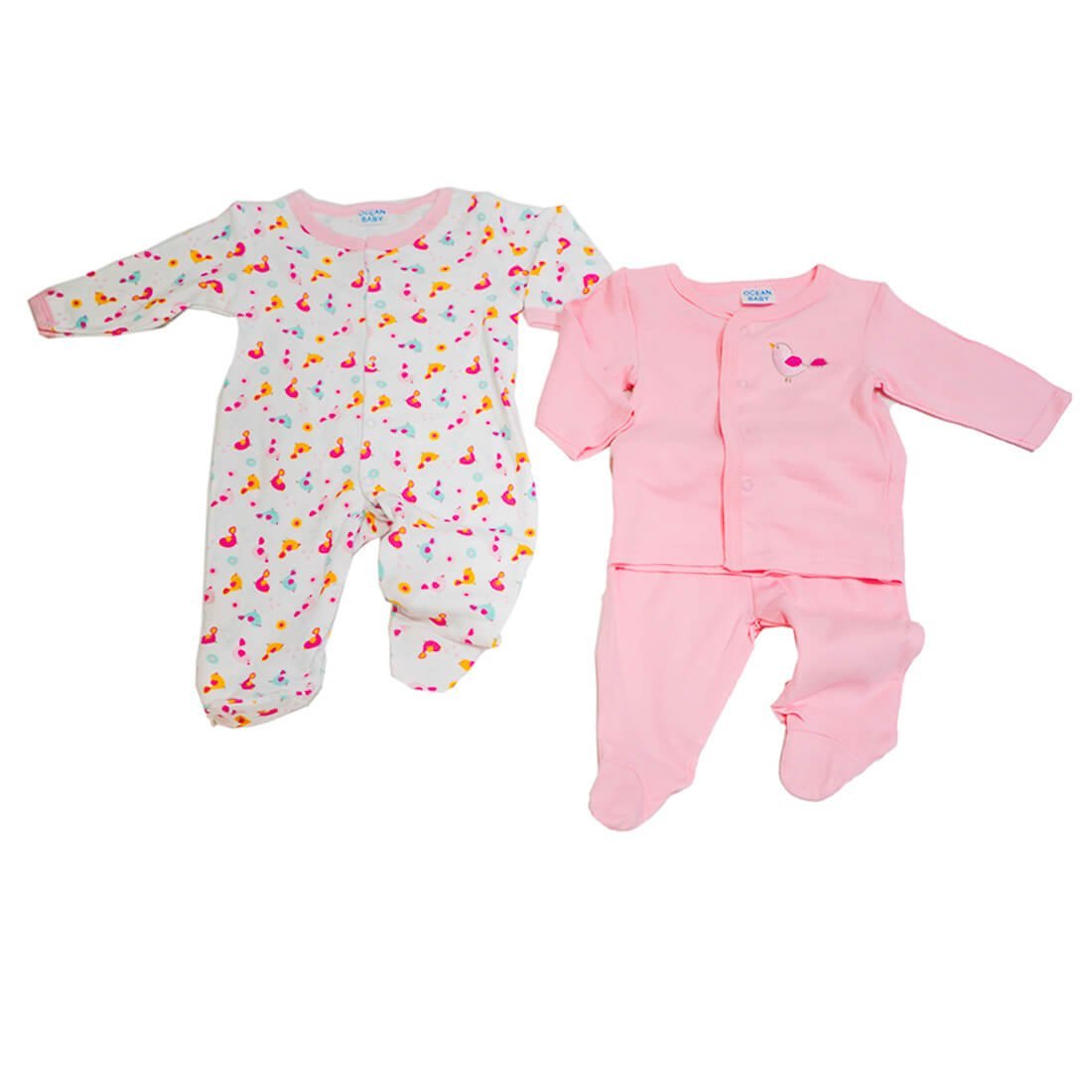 8 piece Cute Tweety 100 % cotton Infant Baby Girl Clothes Set - Little Surprise Box8 piece Cute Tweety 100 % cotton Infant Baby Girl Clothes Set