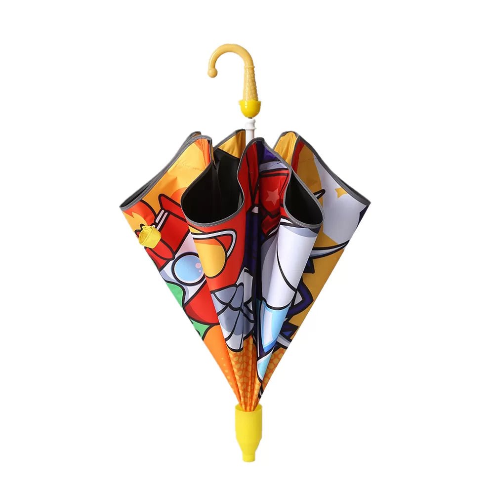Aliens Space theme, Canopy Shape Umbrella for Kids, 5-12yrs - Little Surprise BoxAliens Space theme, Canopy Shape Umbrella for Kids, 5-12yrs